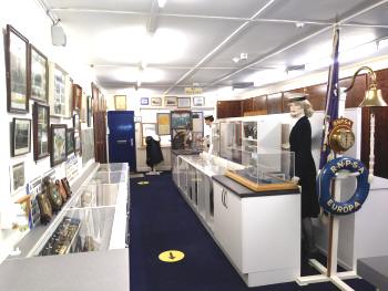 Europa Room display cases