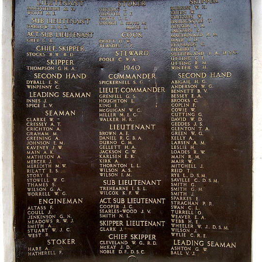 RNPS Memorial Panel 1
